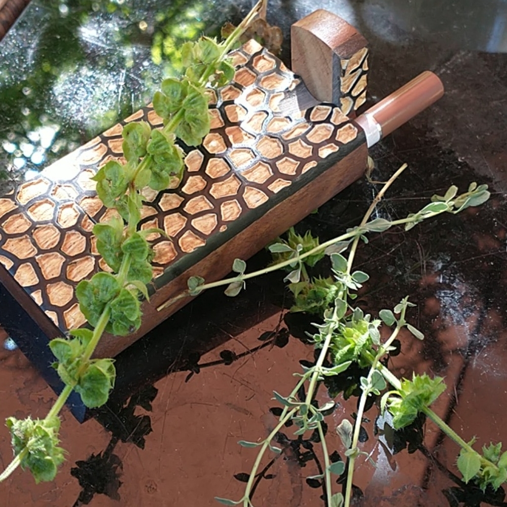 NWOT Wooden Herbal Box